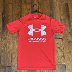 Under Armor SM Red T Shirt
